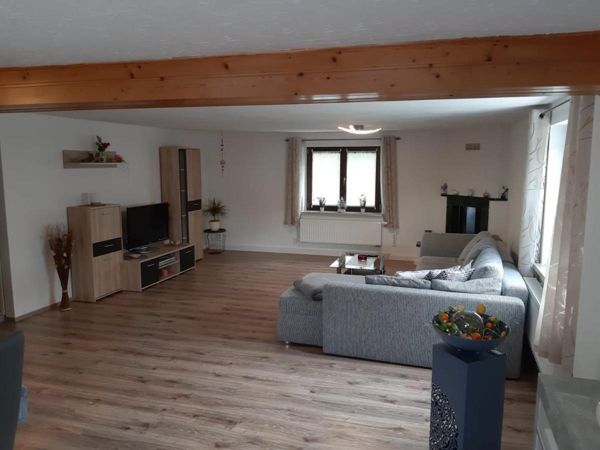 Familienfreundliche Ferienwohnung Zschorlau 外观 照片