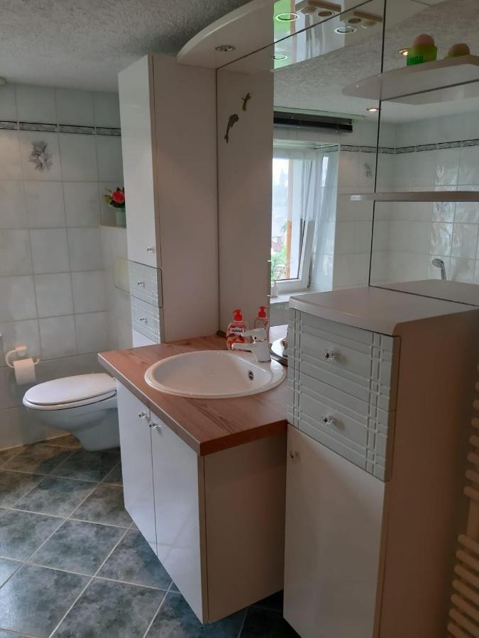 Familienfreundliche Ferienwohnung Zschorlau 外观 照片